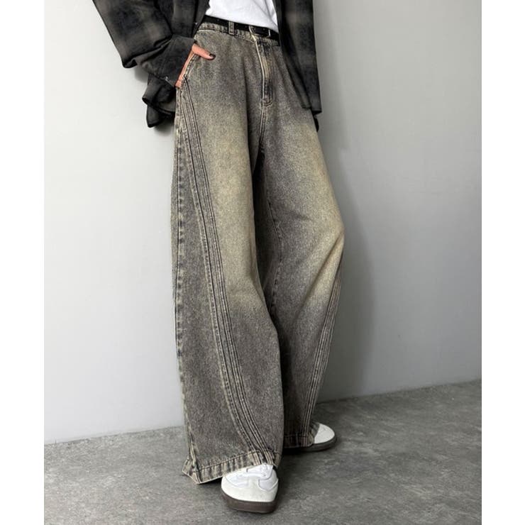 「二度見される。」サイドダブルカーブラインデニムパンツ Side Double | Classical Elf Men | 詳細画像17 