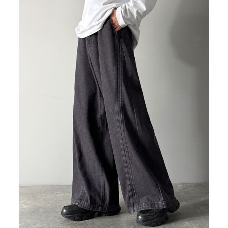 「二度見される。」サイドダブルカーブラインデニムパンツ Side Double | Classical Elf Men | 詳細画像2 