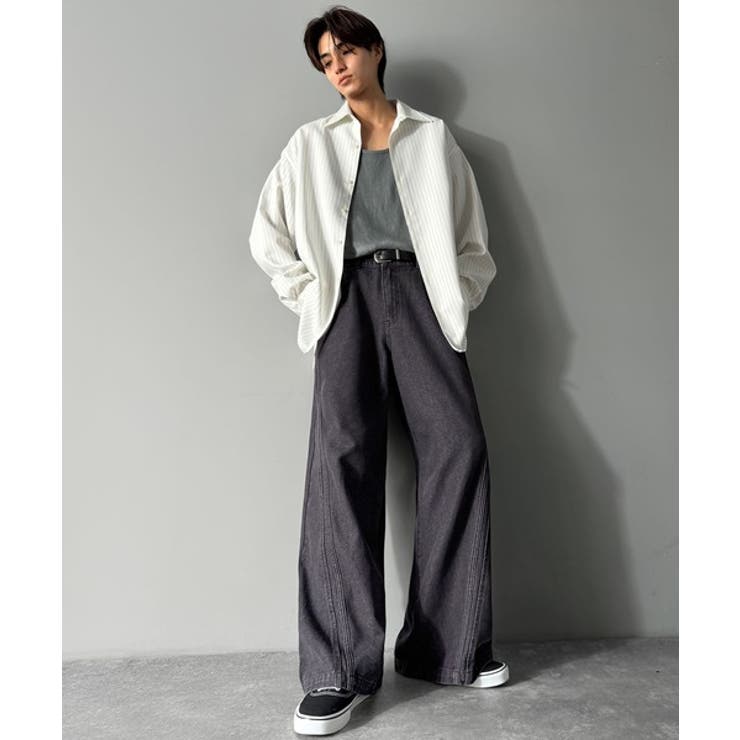 「二度見される。」サイドダブルカーブラインデニムパンツ Side Double | Classical Elf Men | 詳細画像3 