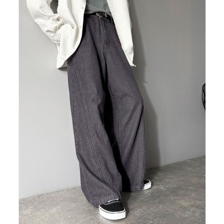 「二度見される。」サイドダブルカーブラインデニムパンツ Side Double | Classical Elf Men | 詳細画像5 