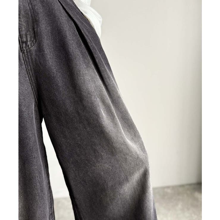 「Aライン即完成。」変形3タックスーパーワイドデニム Unique Three | Classical Elf Men | 詳細画像14 