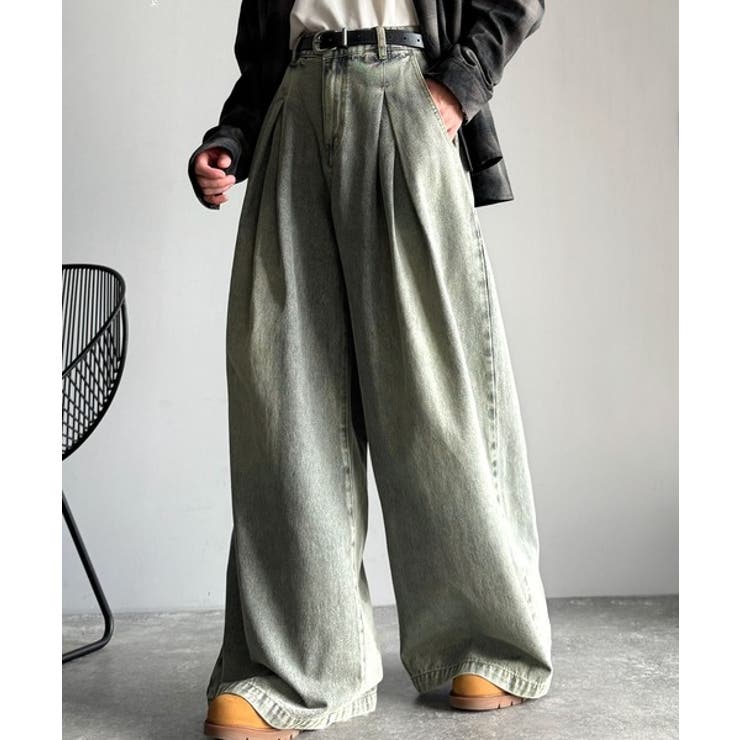 オーバーダイ | 「Aライン即完成。」変形3タックスーパーワイドデニム Unique Three | Classical Elf Men