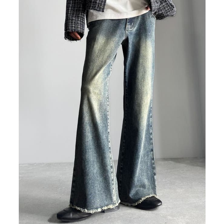 【Classical Origin】「スタイル盛れる。」ブラスト＆裾フリンジ加工… | Classical Elf Men | 詳細画像10 