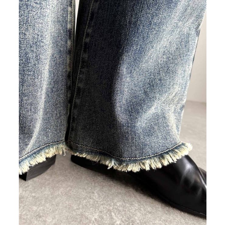 【Classical Origin】「スタイル盛れる。」ブラスト＆裾フリンジ加工… | Classical Elf Men | 詳細画像23 