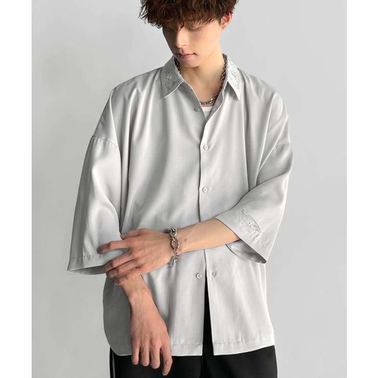 Embroidered Collar Draped | Classical Elf Men | 詳細画像11 