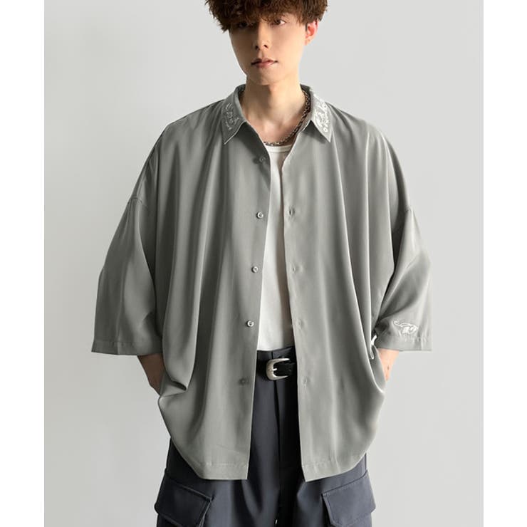 Embroidered Collar Draped | Classical Elf Men | 詳細画像26 