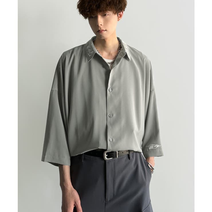 Embroidered Collar Draped | Classical Elf Men | 詳細画像30 