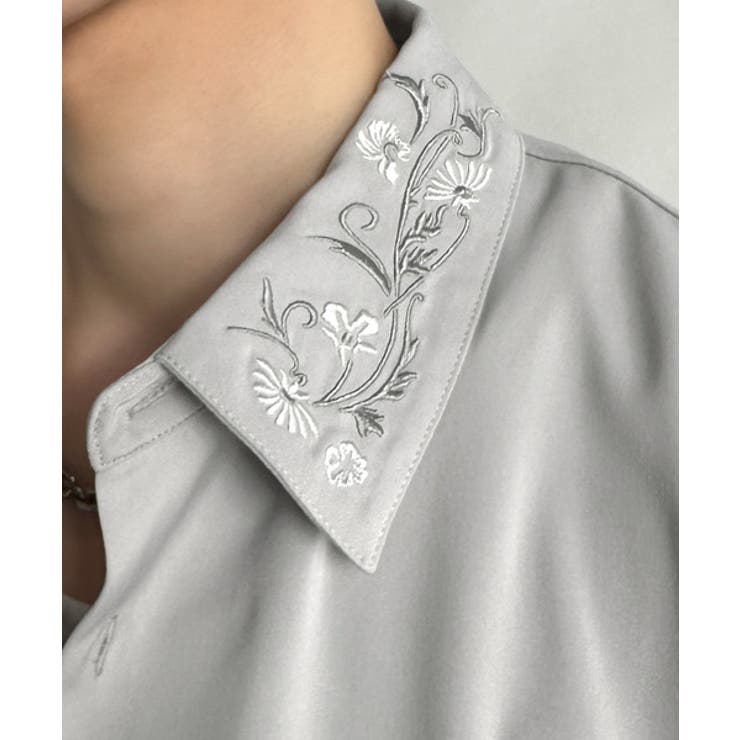 Embroidered Collar Draped | Classical Elf Men | 詳細画像33 