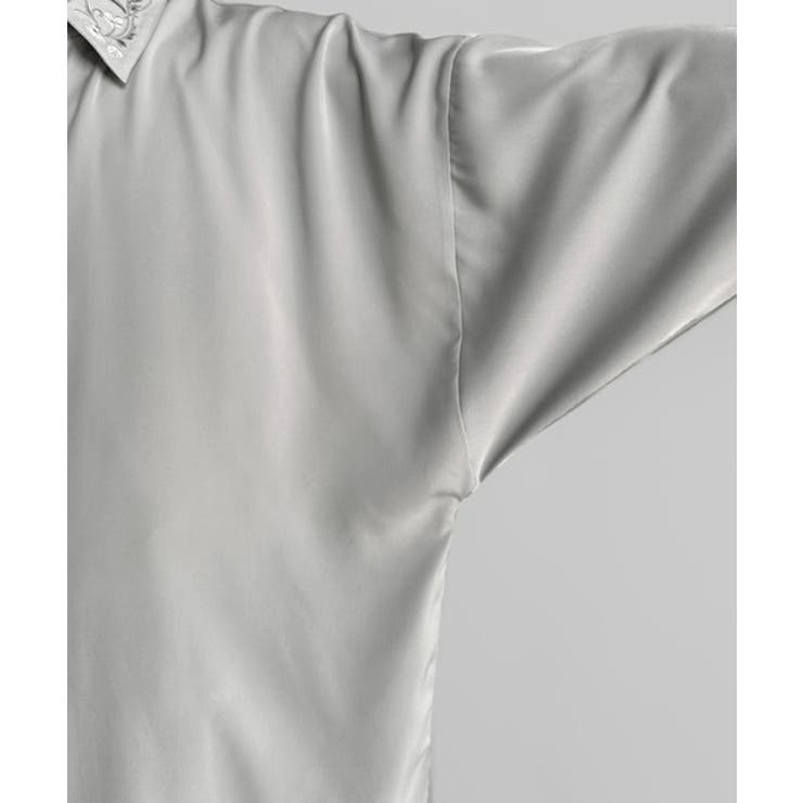 Embroidered Collar Draped | Classical Elf Men | 詳細画像35 