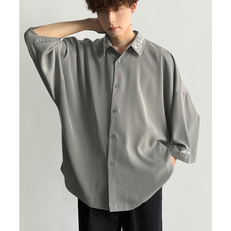 Embroidered Collar Draped | Classical Elf Men | 詳細画像37 
