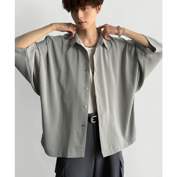 Embroidered Collar Draped | Classical Elf Men | 詳細画像39 