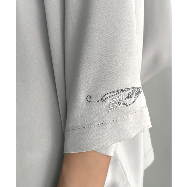 Embroidered Collar Draped | Classical Elf Men | 詳細画像43 