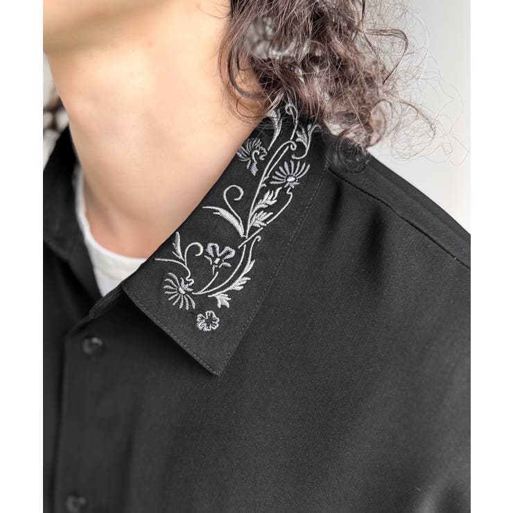 Embroidered Collar Draped | Classical Elf Men | 詳細画像44 