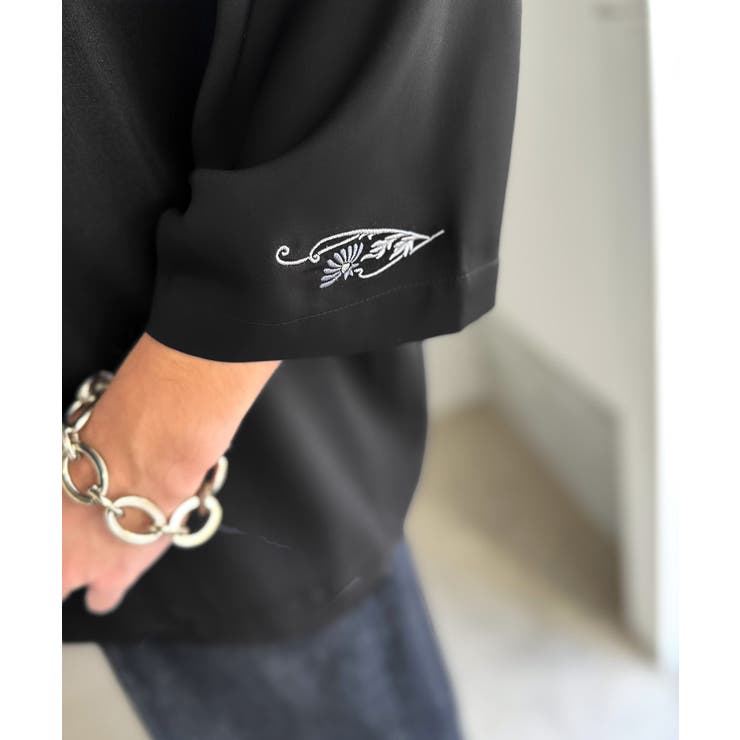 Embroidered Collar Draped | Classical Elf Men | 詳細画像45 