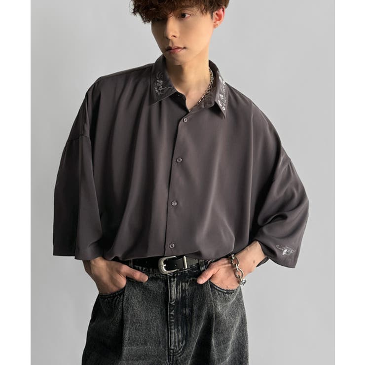 Embroidered Collar Draped[品番：WZ000006230]｜Classical Elf