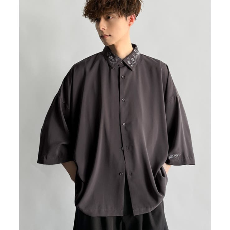 Embroidered Collar Draped | Classical Elf Men | 詳細画像6 