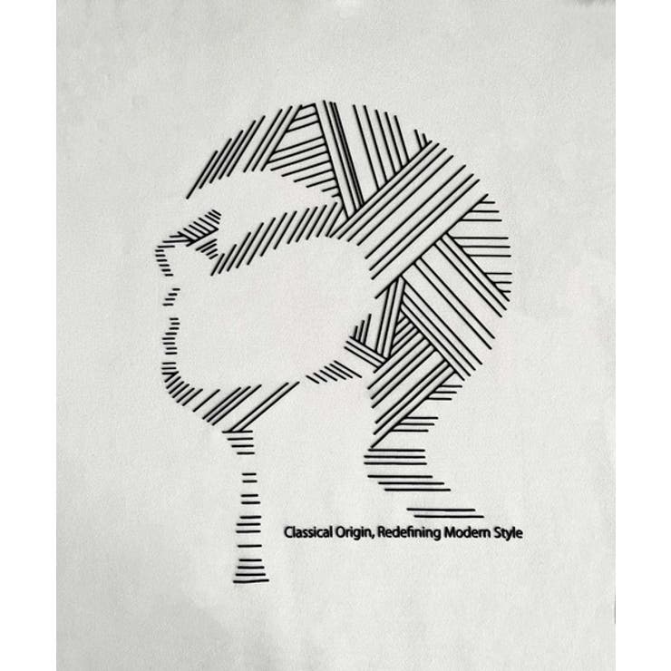 「視線を独り占め。」フェイスグラフィックオーバーサイズTシャツ Face | Classical Elf Men | 詳細画像33 