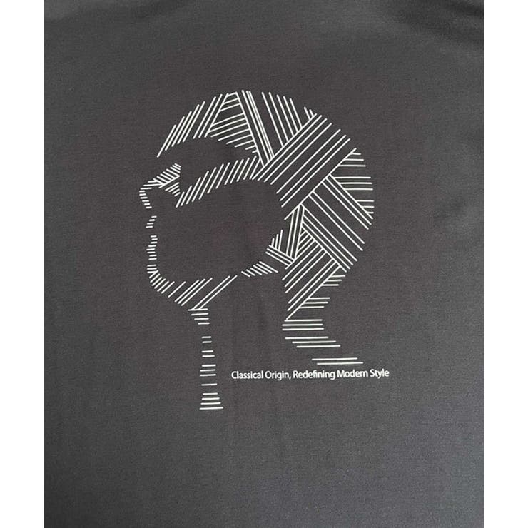 「視線を独り占め。」フェイスグラフィックオーバーサイズTシャツ Face | Classical Elf Men | 詳細画像37 