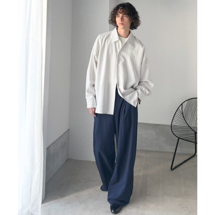 【Classical Origin】「大人のさりげなさ。」刺繍入りストライプ柄オ… | Classical Elf Men | 詳細画像7 