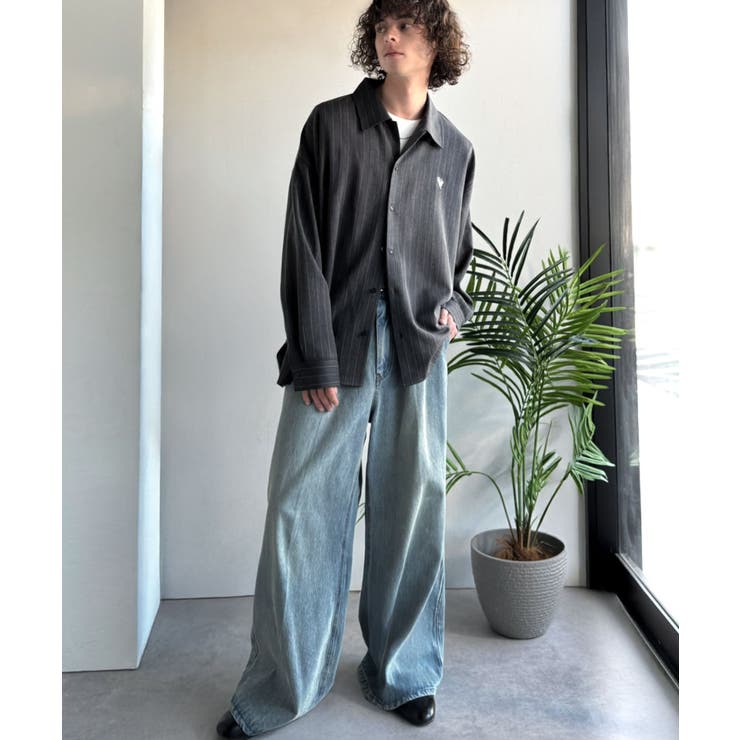 【Classical Origin】「大人のさりげなさ。」刺繍入りストライプ柄オ… | Classical Elf Men | 詳細画像16 