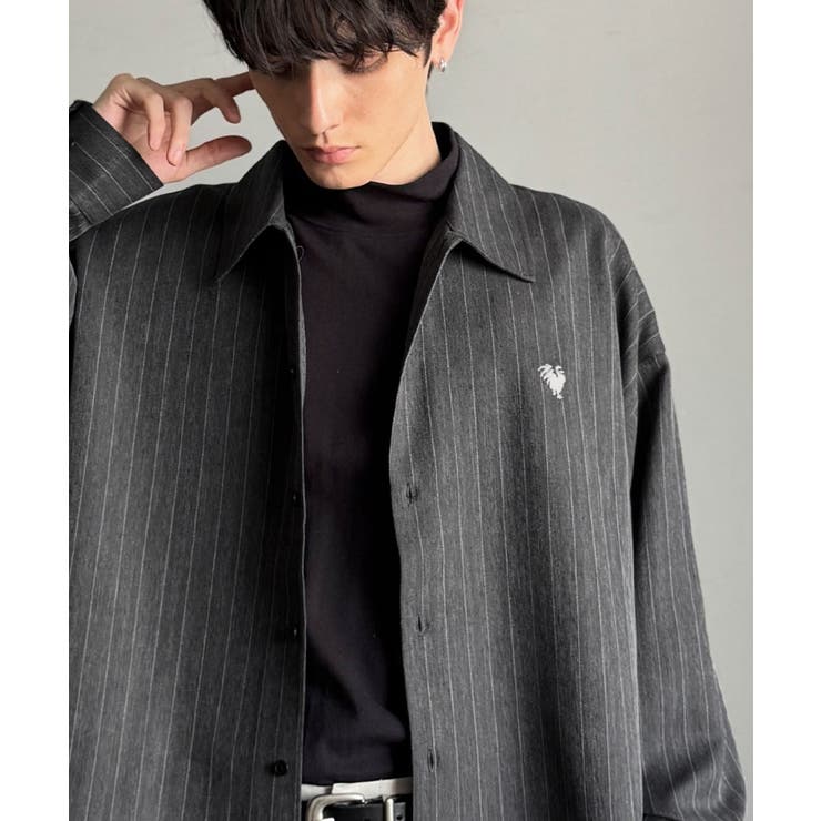 【Classical Origin】「大人のさりげなさ。」刺繍入りストライプ柄オ… | Classical Elf Men | 詳細画像18 