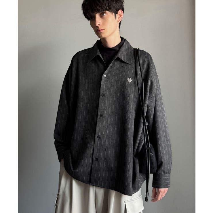 【Classical Origin】「大人のさりげなさ。」刺繍入りストライプ柄オ… | Classical Elf Men | 詳細画像19 