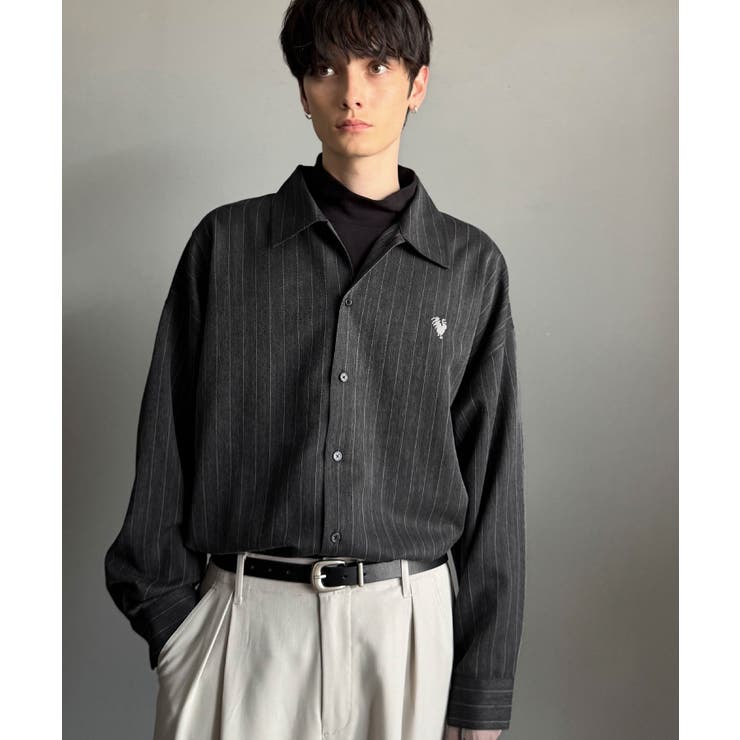 【Classical Origin】「大人のさりげなさ。」刺繍入りストライプ柄オ… | Classical Elf Men | 詳細画像21 