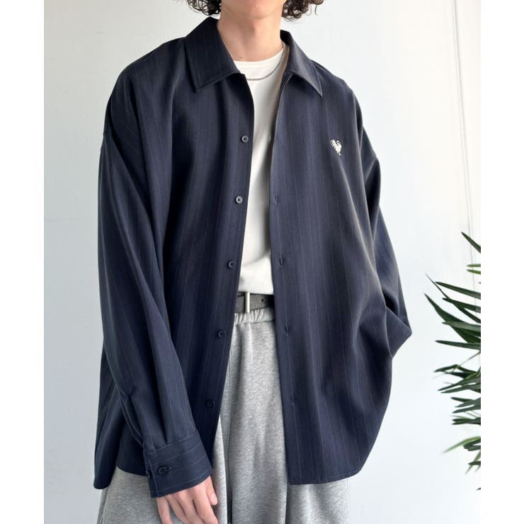 【Classical Origin】「大人のさりげなさ。」刺繍入りストライプ柄オ… | Classical Elf Men | 詳細画像23 