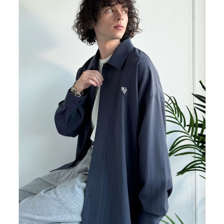 【Classical Origin】「大人のさりげなさ。」刺繍入りストライプ柄オ… | Classical Elf Men | 詳細画像27 