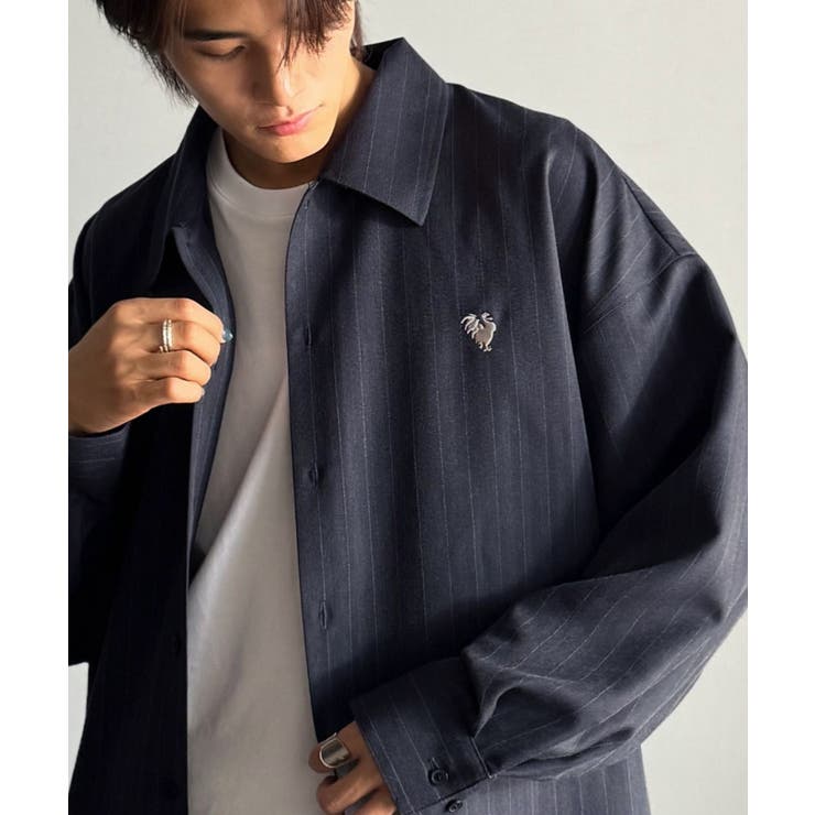 【Classical Origin】「大人のさりげなさ。」刺繍入りストライプ柄オ… | Classical Elf Men | 詳細画像29 