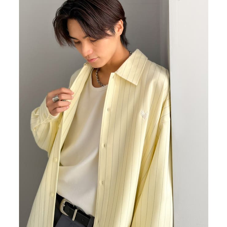 【Classical Origin】「大人のさりげなさ。」刺繍入りストライプ柄オ… | Classical Elf Men | 詳細画像36 