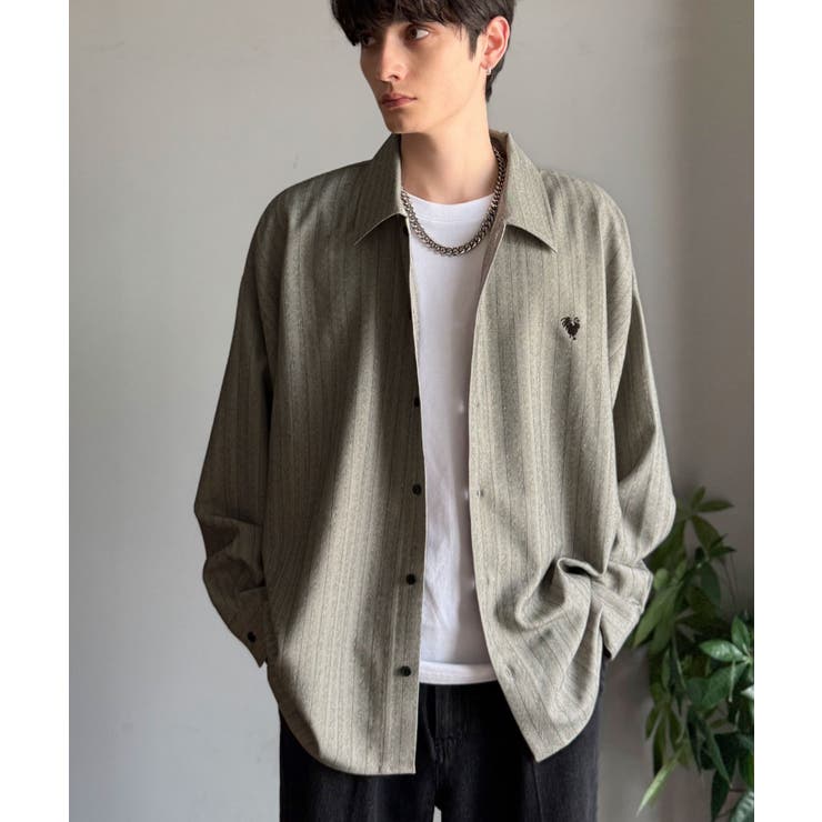 【Classical Origin】「大人のさりげなさ。」刺繍入りストライプ柄オ… | Classical Elf Men | 詳細画像40 