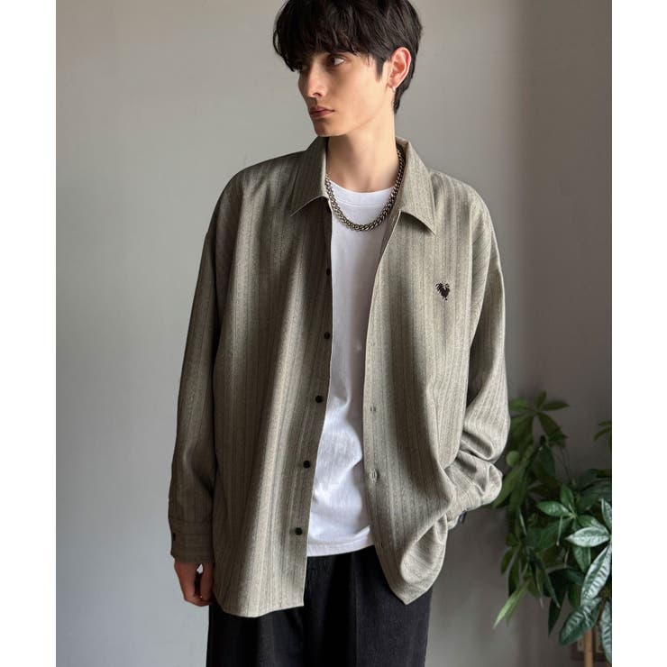 【Classical Origin】「大人のさりげなさ。」刺繍入りストライプ柄オ… | Classical Elf Men | 詳細画像41 