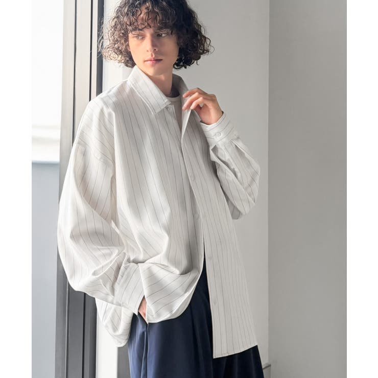 【Classical Origin】「大人のさりげなさ。」刺繍入りストライプ柄オ… | Classical Elf Men | 詳細画像3 