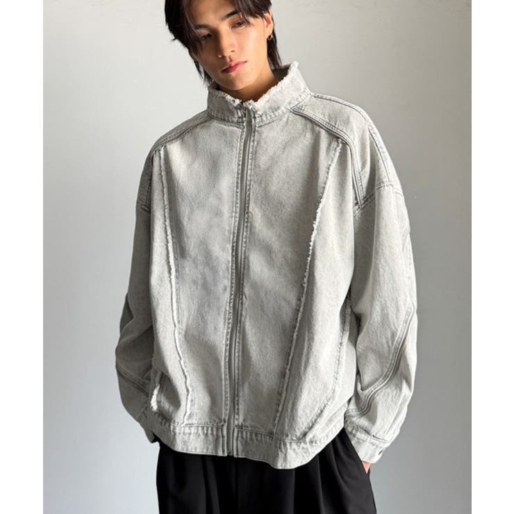 ヴィンテージ加工フリンジデニムジャケット | Classical Elf Men | 詳細画像11 