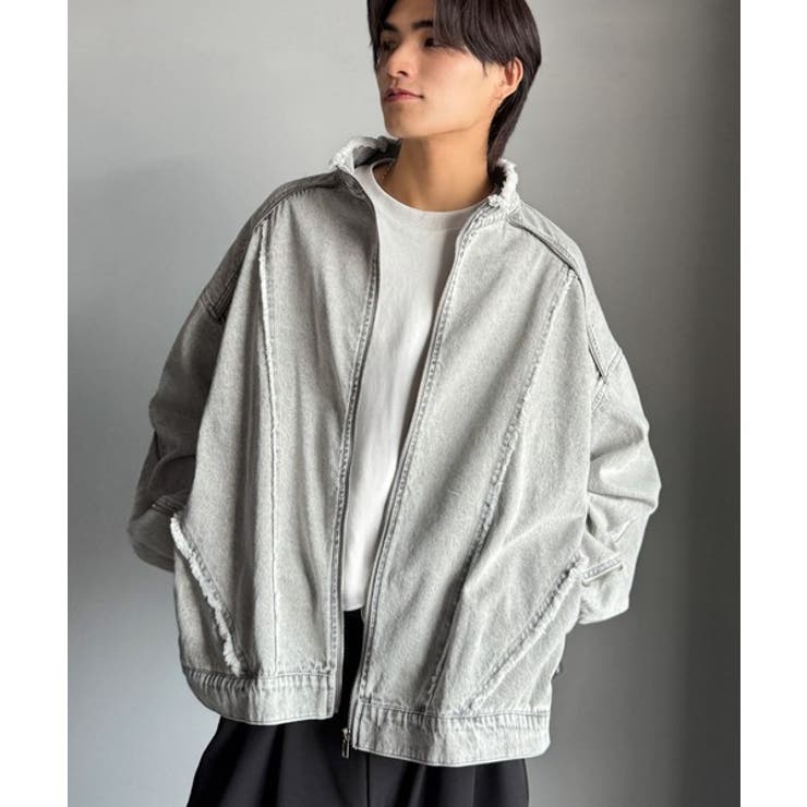 ヴィンテージ加工フリンジデニムジャケット | Classical Elf Men | 詳細画像12 
