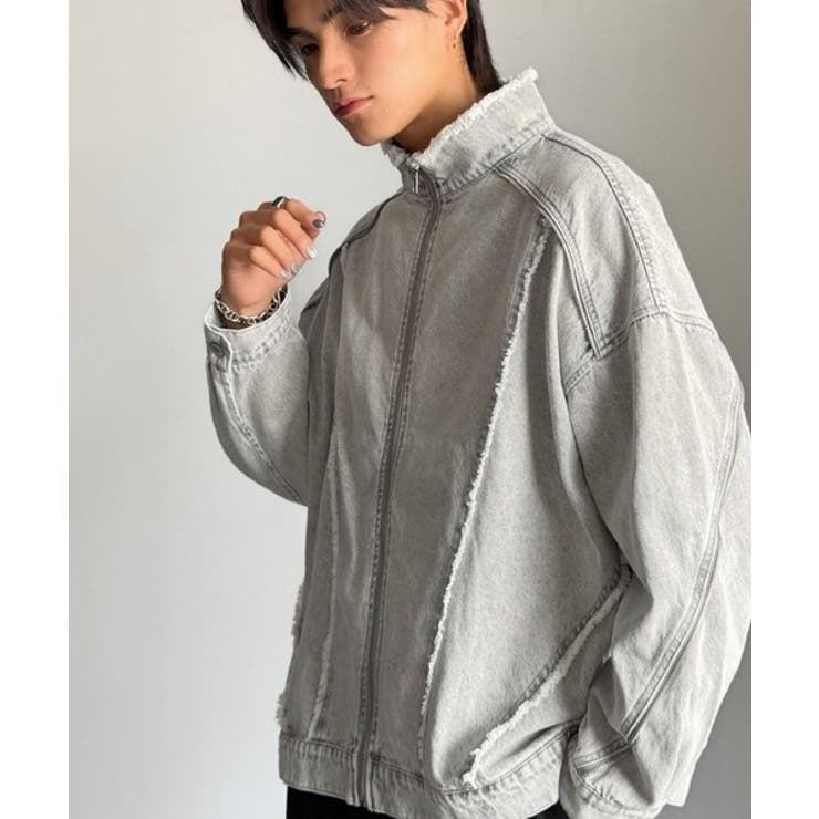 ヴィンテージ加工フリンジデニムジャケット | Classical Elf Men | 詳細画像13 