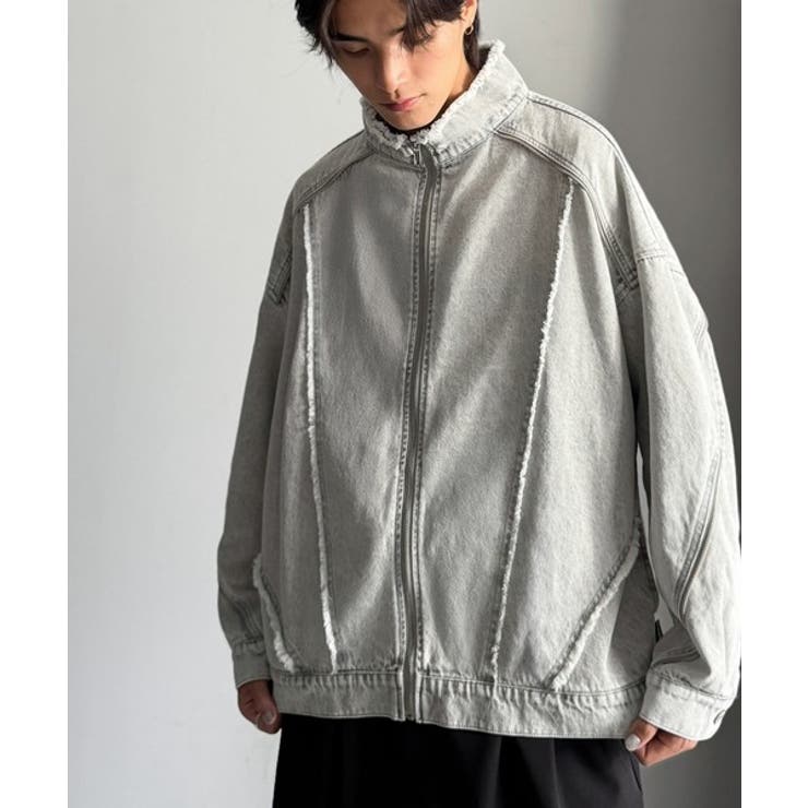 ヴィンテージ加工フリンジデニムジャケット | Classical Elf Men | 詳細画像15 