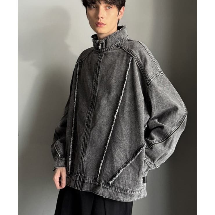 ヴィンテージ加工フリンジデニムジャケット | Classical Elf Men | 詳細画像6 