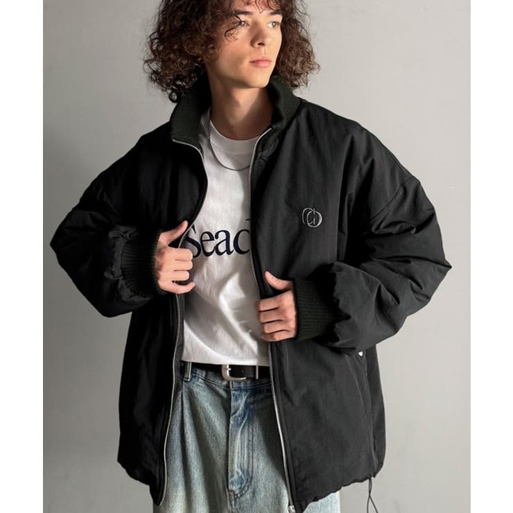 「防寒高機能。」リブハイネック中綿入りモンスターオーバージャケット Ribbed | Classical Elf Men | 詳細画像8 