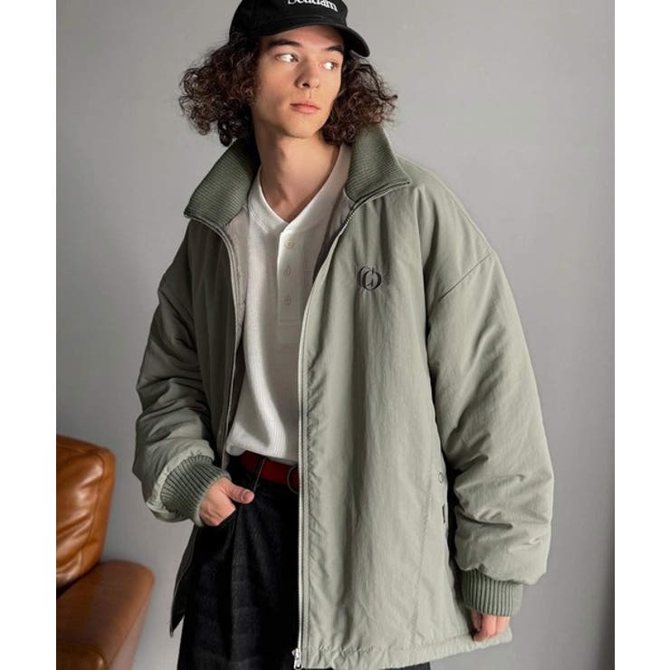 「防寒高機能。」リブハイネック中綿入りモンスターオーバージャケット Ribbed | Classical Elf Men | 詳細画像14 