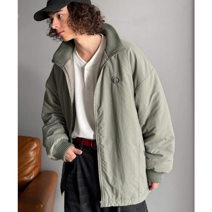 「防寒高機能。」リブハイネック中綿入りモンスターオーバージャケット Ribbed | Classical Elf Men | 詳細画像15 