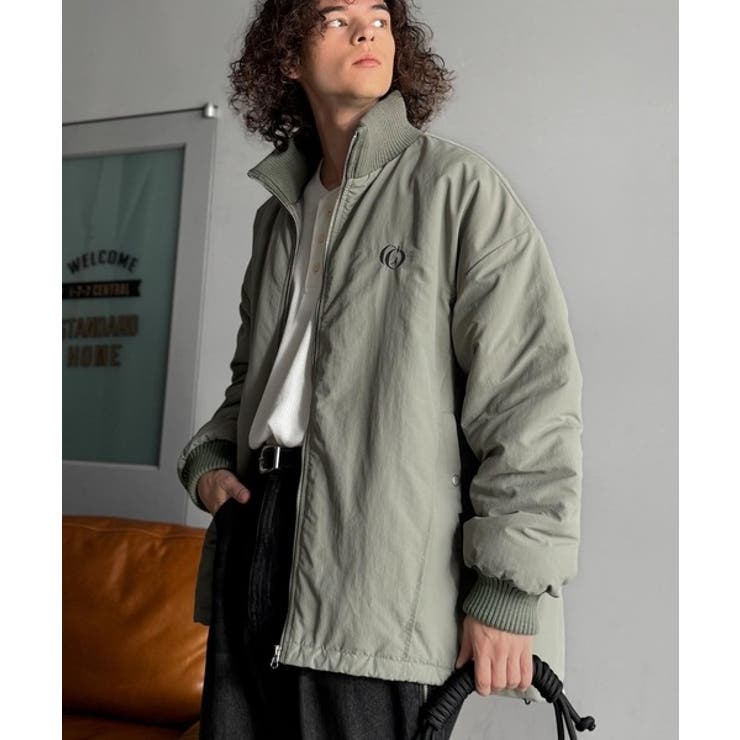 「防寒高機能。」リブハイネック中綿入りモンスターオーバージャケット Ribbed | Classical Elf Men | 詳細画像17 