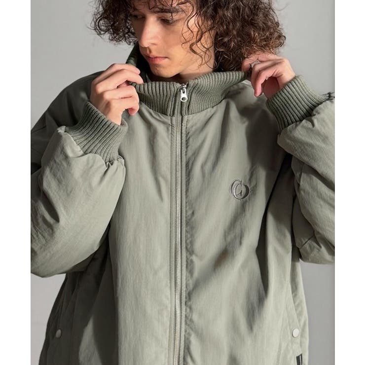 「防寒高機能。」リブハイネック中綿入りモンスターオーバージャケット Ribbed | Classical Elf Men | 詳細画像22 