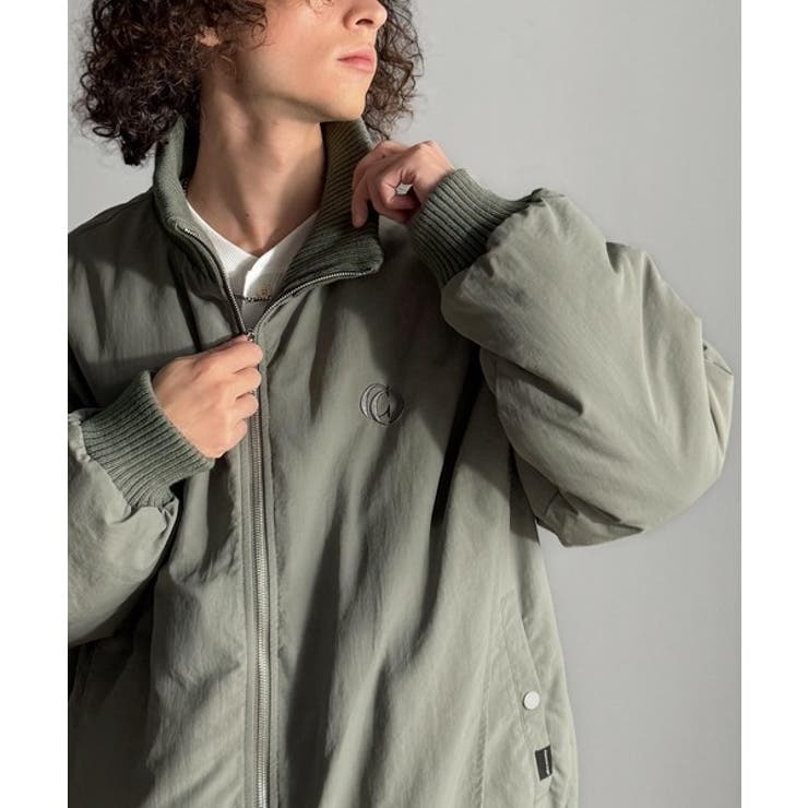 「防寒高機能。」リブハイネック中綿入りモンスターオーバージャケット Ribbed | Classical Elf Men | 詳細画像23 