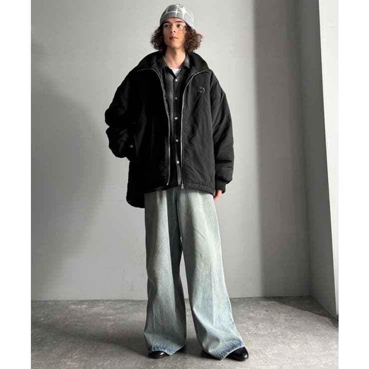 「防寒高機能。」リブハイネック中綿入りモンスターオーバージャケット Ribbed | Classical Elf Men | 詳細画像24 