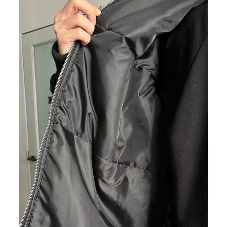 「防寒高機能。」リブハイネック中綿入りモンスターオーバージャケット Ribbed | Classical Elf Men | 詳細画像27 