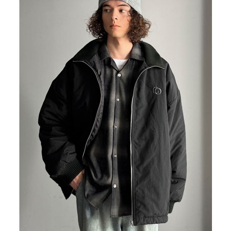 「防寒高機能。」リブハイネック中綿入りモンスターオーバージャケット Ribbed | Classical Elf Men | 詳細画像2 