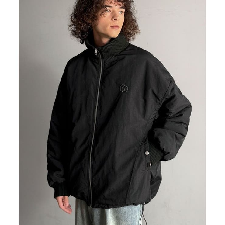 「防寒高機能。」リブハイネック中綿入りモンスターオーバージャケット Ribbed | Classical Elf Men | 詳細画像3 