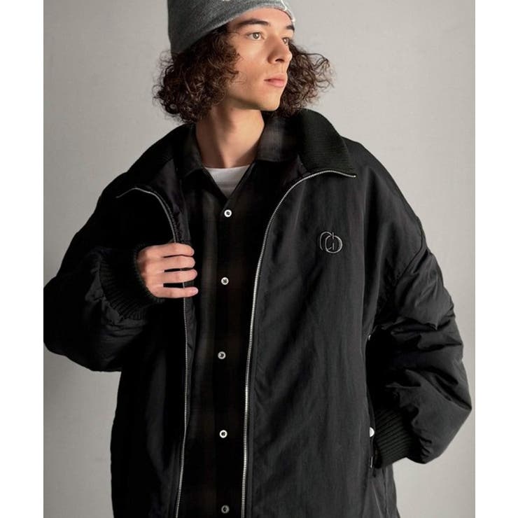 「防寒高機能。」リブハイネック中綿入りモンスターオーバージャケット Ribbed | Classical Elf Men | 詳細画像4 